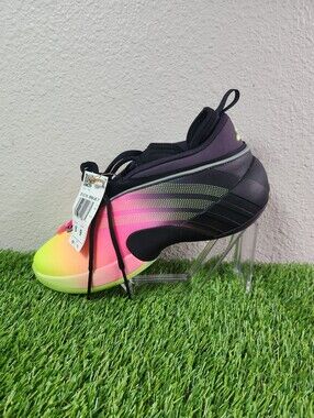 Adidas D.O.N Issue 7 Black/Pink/Yellow Rainbow Men’s Size 8 Women's Size 9